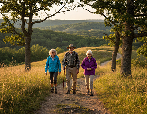  Effigy Mounds Trail